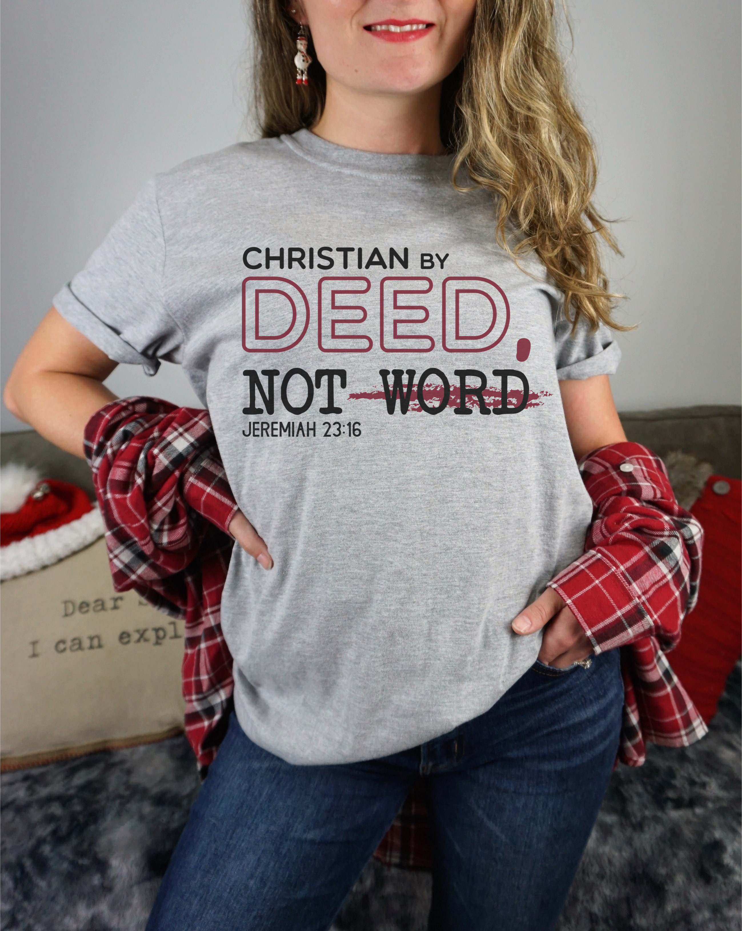 Christian by Deed, Not Word